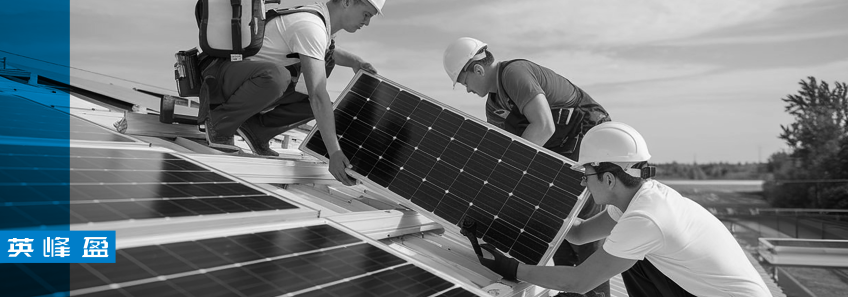 Photovoltaic module installation on mounting structures